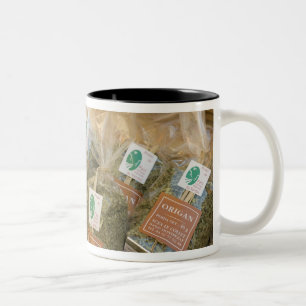 Oregano, Moustiers-Sainte-Marie, Provence, Two-Tone Coffee Mug