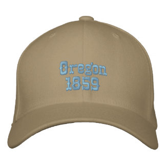 Oregon 1859 embroidered hat