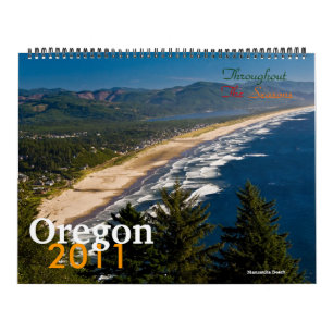 Oregon 2011 calendar