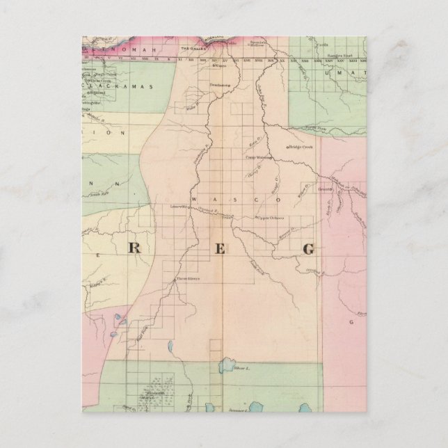 Oregon 3 postcard (Front)