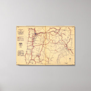 Oregon 6 canvas print