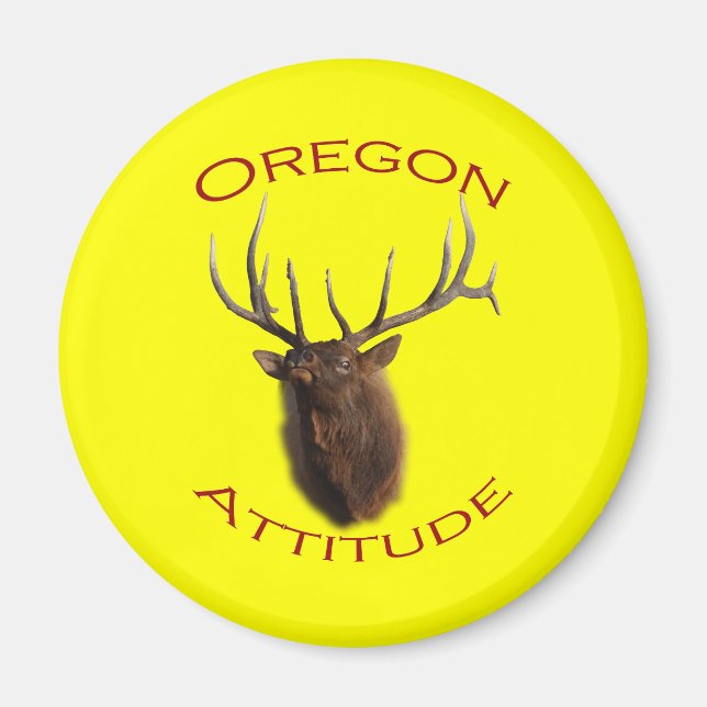Oregon Attitude Magnet (Front)