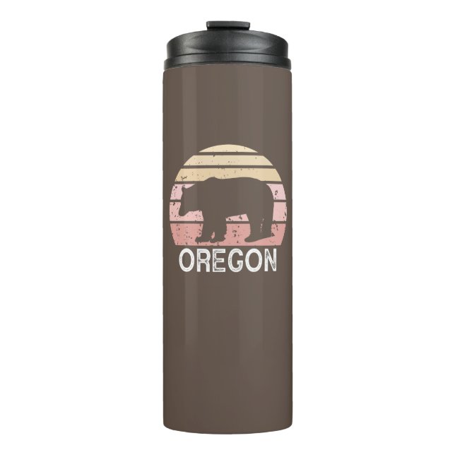 Oregon Bear Thermal Tumbler (Front)