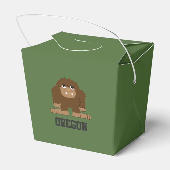Oregon Bigfoot Favour Box (Back Side)