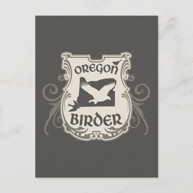 Oregon Birder Postcard (Front)