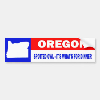 OREGON BUMPER STICKER