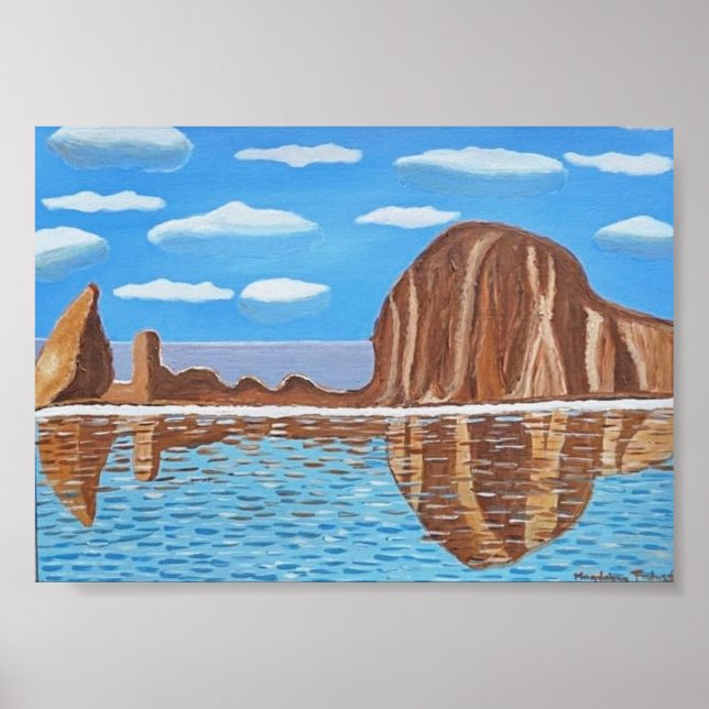 Oregon Cannon Beach Poster (Front)