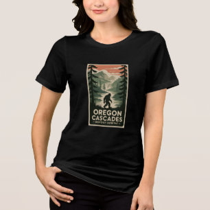Oregon Cascades Bigfoot Habitat Tee