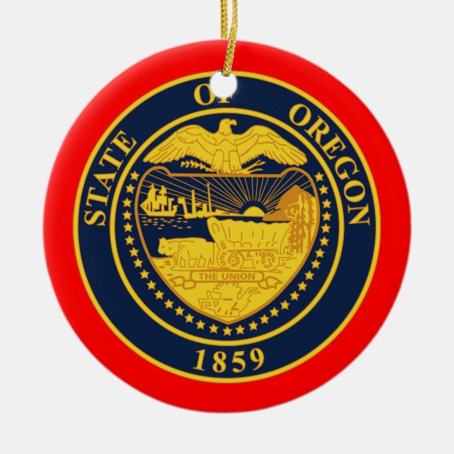 Oregon* Christmas Ornament (Front)