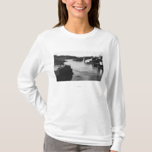 Oregon City, OR Willamette Falls and Paper Mills T-Shirt