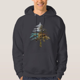 Oregon Coast Cutout Hoodie