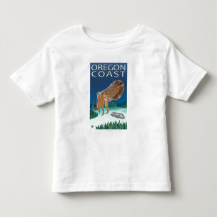 Oregon Coast Cuttlefish Toddler T-Shirt