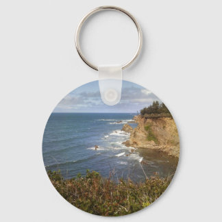 Oregon coast key ring
