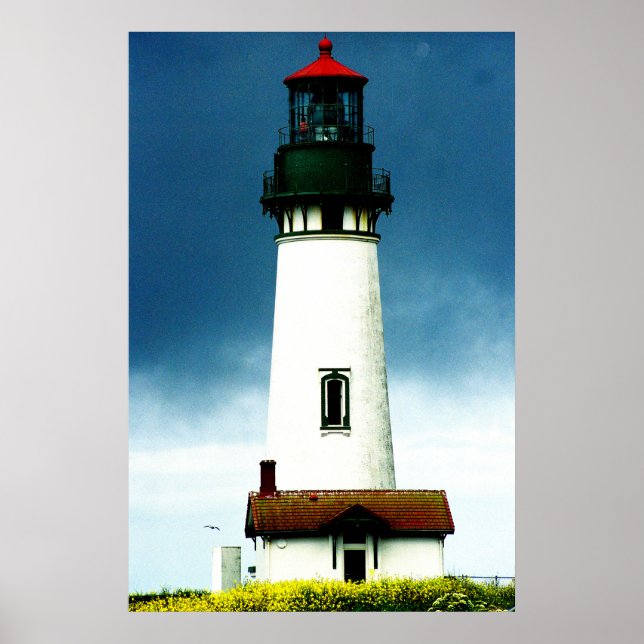 Oregon Coast Lighthouse poster (Front)