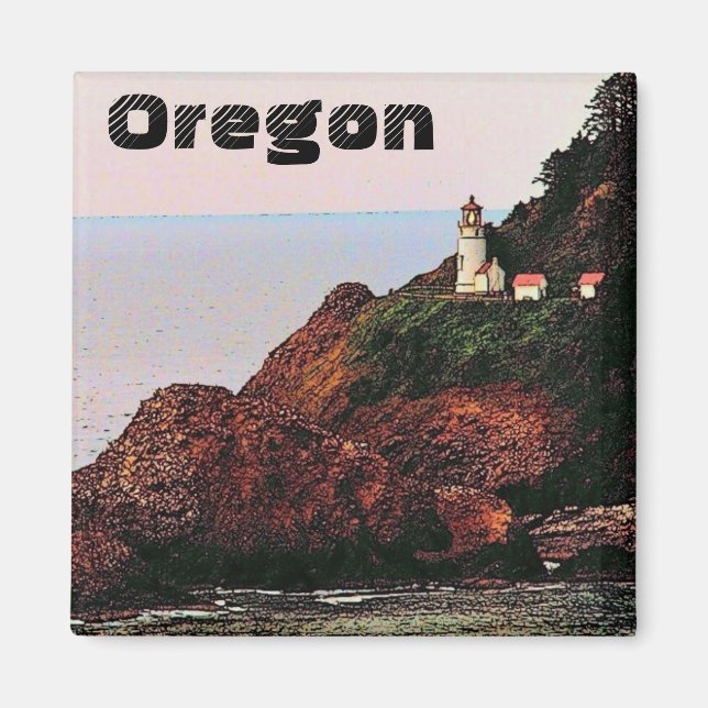 Oregon Coast Magnet (Front)