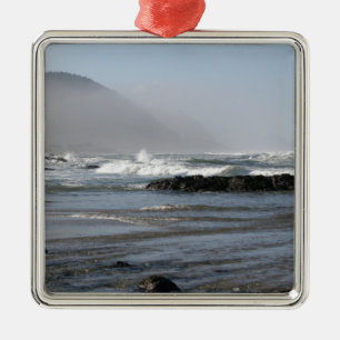 Oregon Coast Metal Tree Decoration