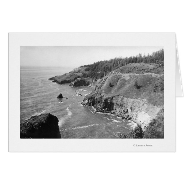 Oregon Coast North from Look Out Cape Fowlweathe (Front Horizontal)