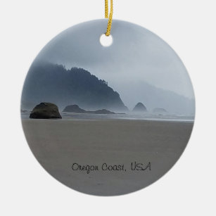 Oregon Coast Pacific Northwest Beach Ornament