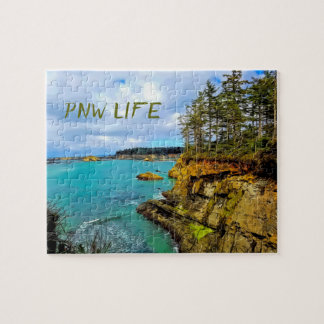 Oregon Coast Personalised Pacific Northwest Jigsaw Puzzle