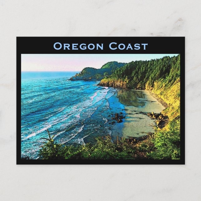 Oregon Coast Postcard (Front)
