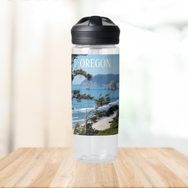 Oregon Coast Scenic Seascape Water Bottle (Creator Uploaded)