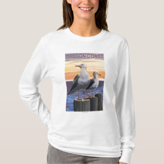 Oregon Coast Sea Gulls T-Shirt