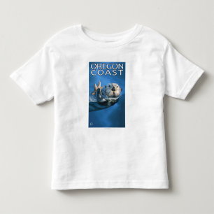 Oregon Coast Sea Otter Toddler T-Shirt