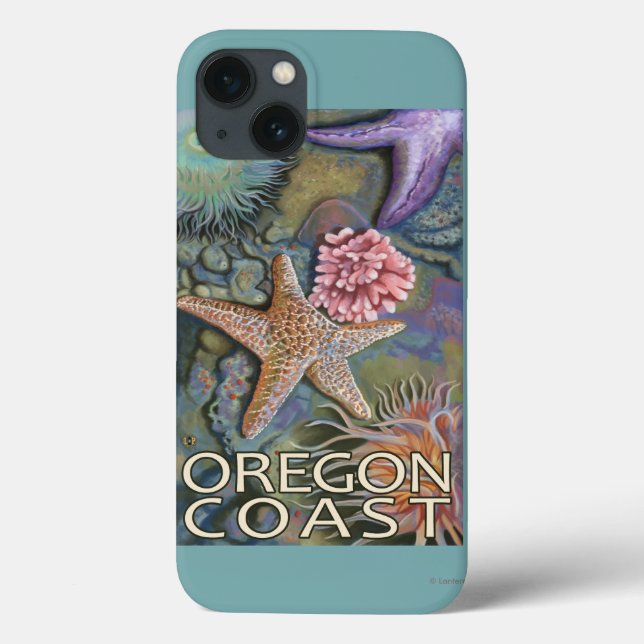 Oregon Coast Tidepool Case-Mate iPhone Case (Back)