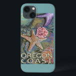 Oregon Coast Tidepool iPhone 13 Case<br><div class="desc">Oregon Coast Tidepool - LP Original Poster -   was created in 2008. This image depicts scenes from Oregon Coast.</div>