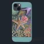 Oregon Coast Tidepool iPhone 13 Case<br><div class="desc">Oregon Coast Tidepool - LP Original Poster -   was created in 2008. This image depicts scenes from Oregon Coast.</div>