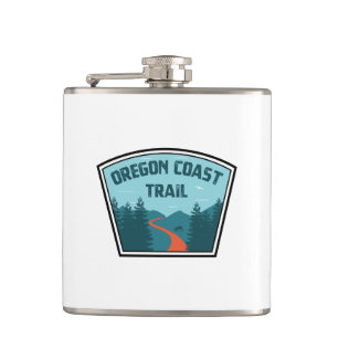 Oregon Coast Trail Hip Flask