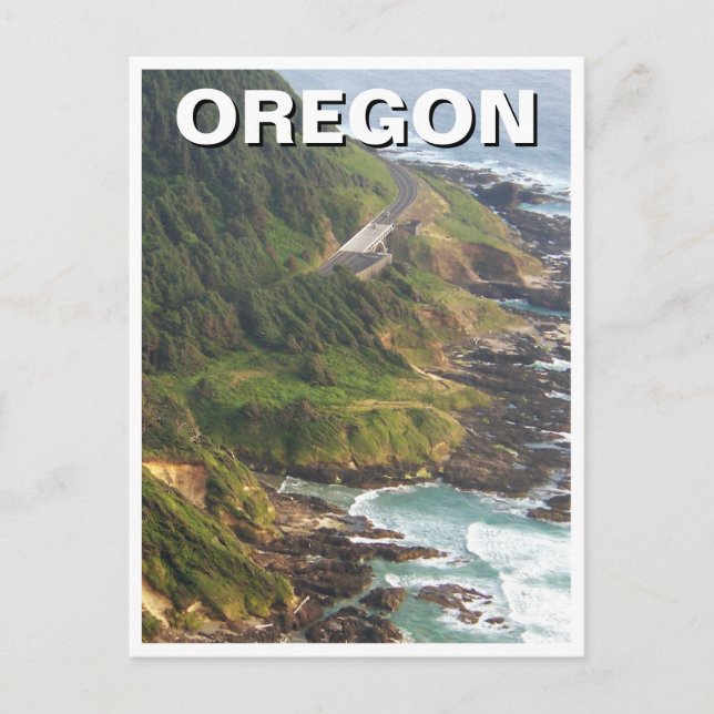Oregon coast Travel Postcard (Front)