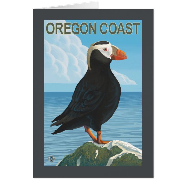 Oregon Coast Tufted Puffin (Front)