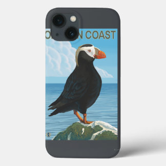 Oregon Coast Tufted Puffin iPhone 13 Case