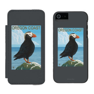 Oregon Coast Tufted Puffin Incipio Watson™ iPhone 5 Wallet Case