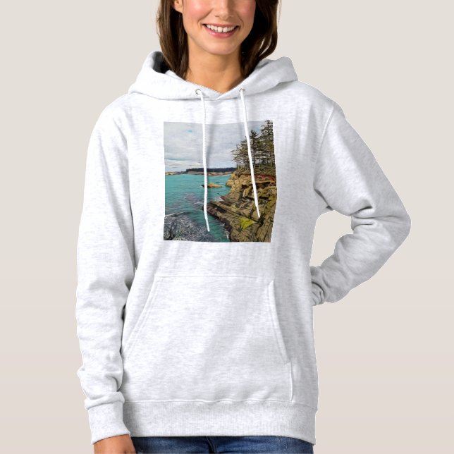 Oregon Coast Women's Hoodie (Front)