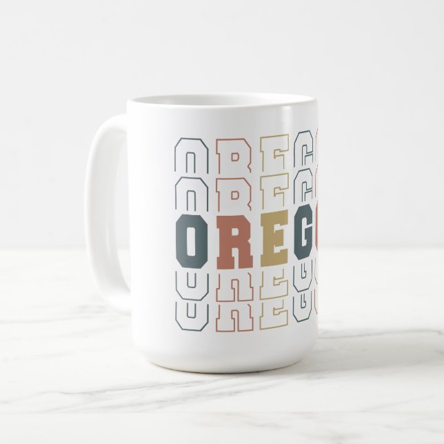 Oregon Coffee Mug (Front Left)