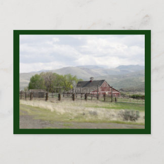 Oregon Countryside Postcard