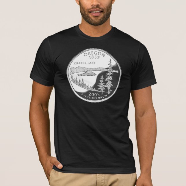 Oregon - Dark T-Shirt (Front)