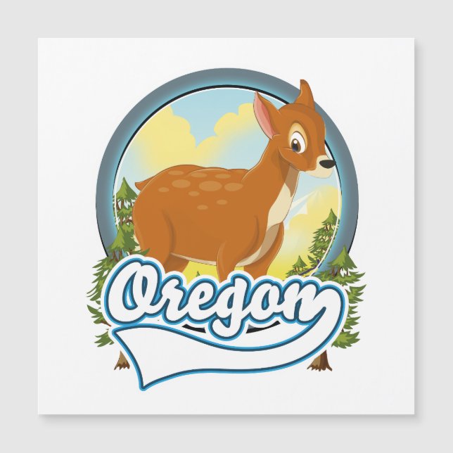 Oregon Deer travel logo (Front)