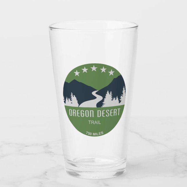 Oregon Desert Trail Glass (Front)
