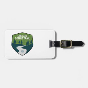 Oregon Desert Trail Luggage Tag