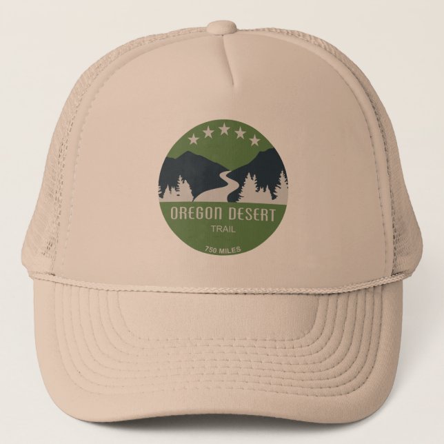 Oregon Desert Trail Trucker Hat (Front)