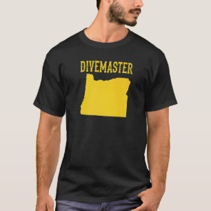 Oregon Divemaster Scuba Diving Instructor Dive Fla T-Shirt