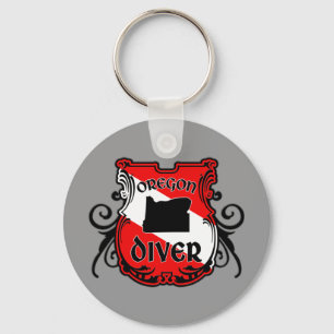 Oregon Diver Key Ring