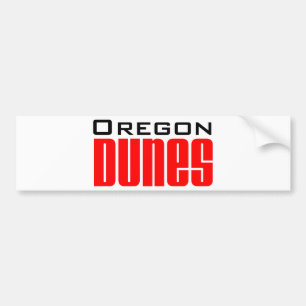 oregon dunes bumper sticker