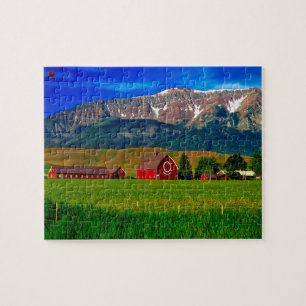 Oregon Farm Buildings Jigsaw Puzzle
