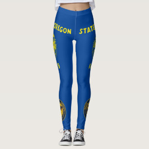 Oregon flag leggings