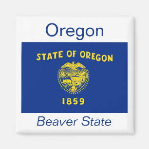 Oregon Flag Magnet