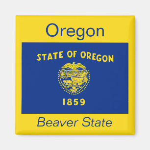 Oregon Flag Magnet